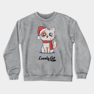Lovely cat Crewneck Sweatshirt